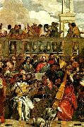 Paolo  Veronese details of marriage feast at cana France oil painting artist